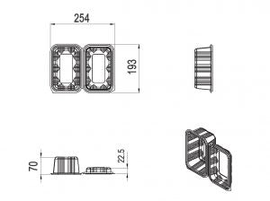 Caserole CC inalt neperforate 1000gr