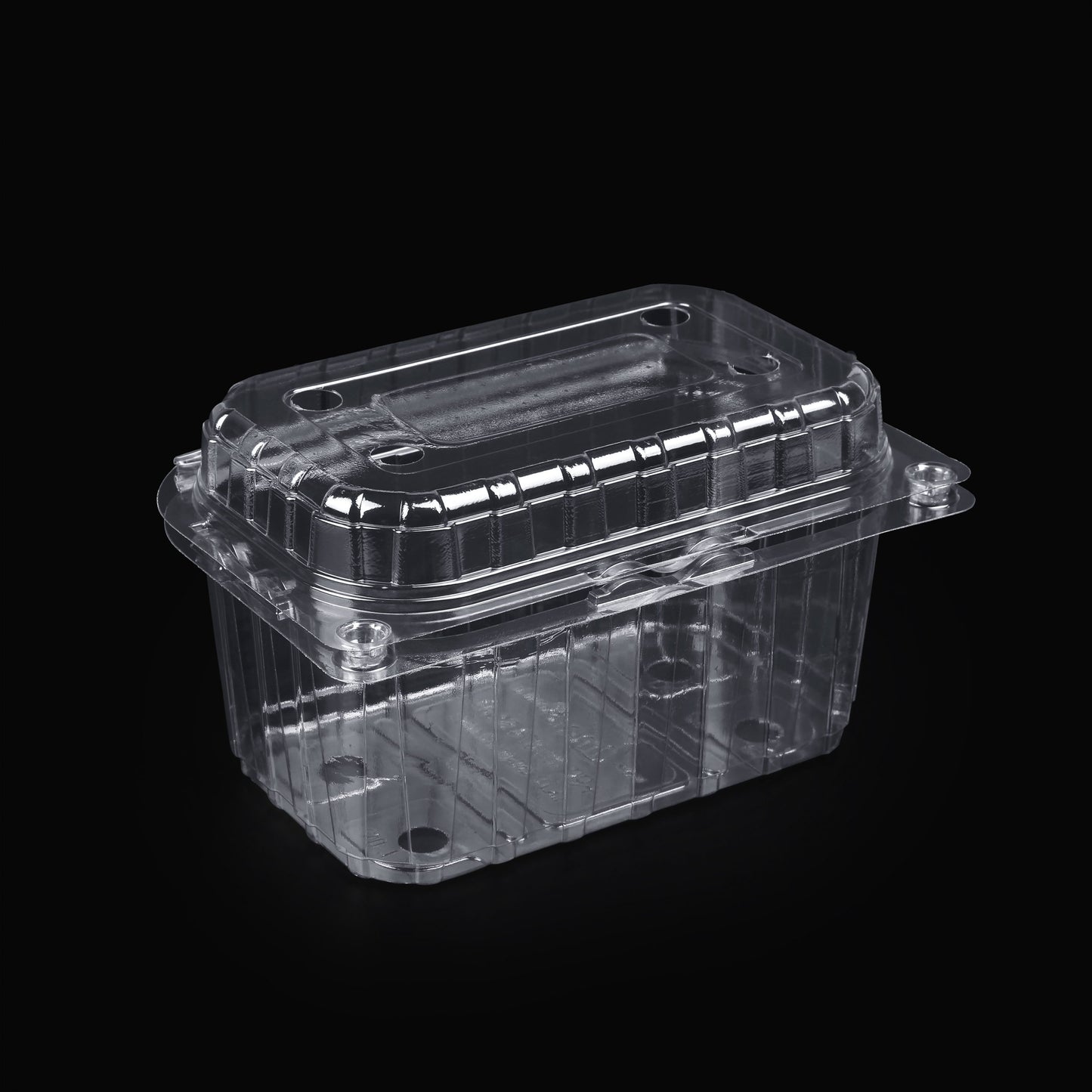 Caserole fructe 375g cu capac perforate