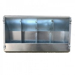 Hranitor iepuri din tabla zincata 4 comp