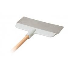 Spatula cu coada lemn 20cm gri