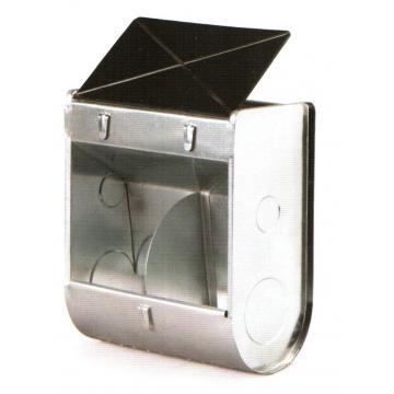 Hranitor iepuri din tabla zincata 2 comp