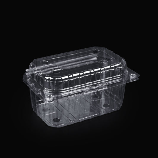 Caserole fructe perforate cu capac 250 g