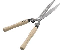 Foarfeca tuns gard viu manere lemn