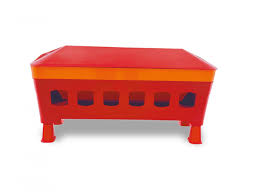 Hranitor porumbei (pasari) plastic cu capac