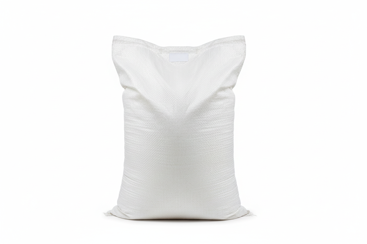 Sac rafie alb 75x125 cm